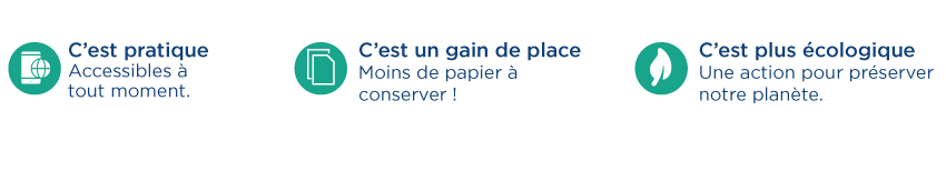 bénéfice du sans papier